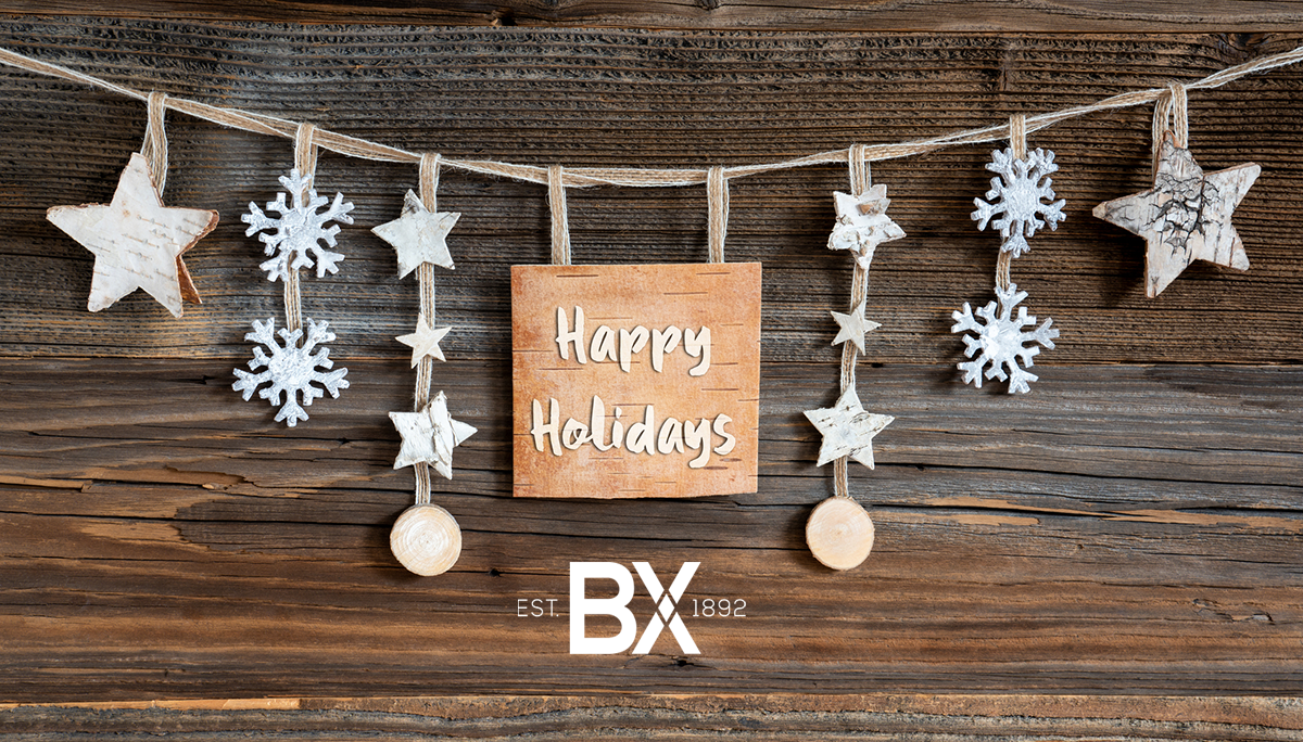 Happy Holidays from the BX!